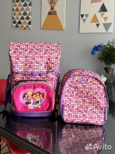 Ранец школьный рюкзак Lego Friends