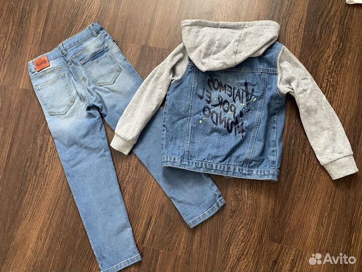 Джинсовый костюм 116 для мальчика