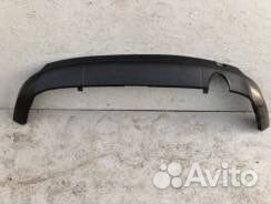 Накладка на задний бампер ford focus