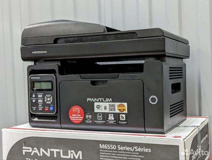 Мфу лазерное Pantum M6550NW Wi-Fi (Новый)