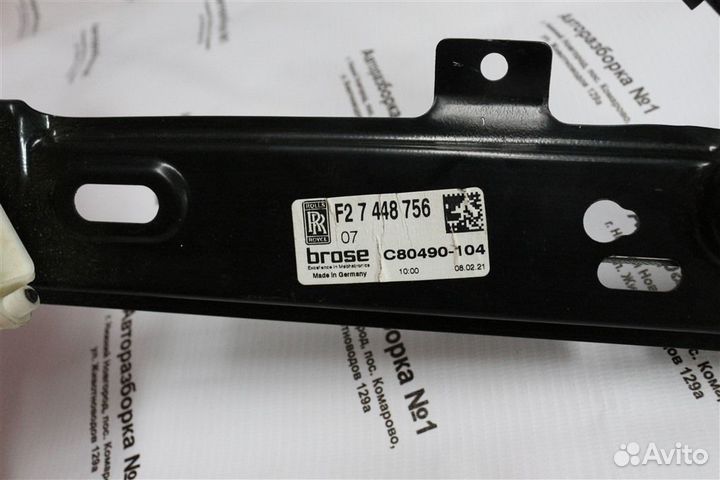 Стеклоподъемник передний правый Rolls-Royce