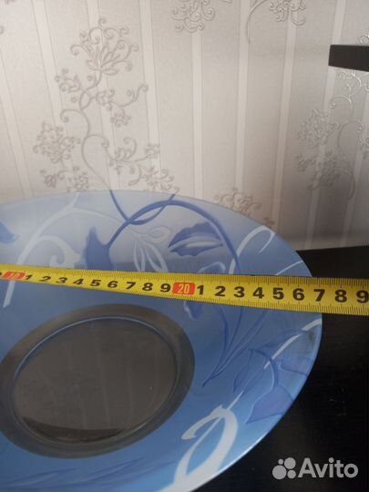 Салатница стеклянная