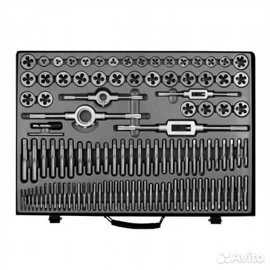 Набор метчиков и плашек 110 предметов