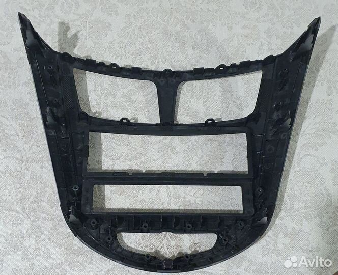 Рамка мгнитолы на Солярис или Рио