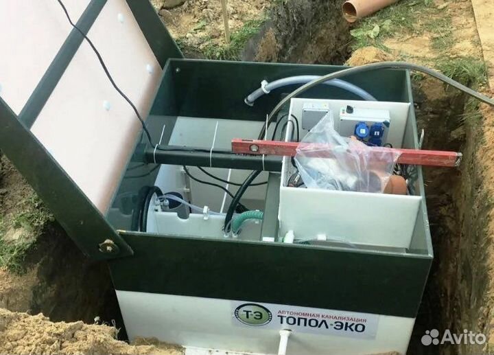 Монтаж септиков под ключ