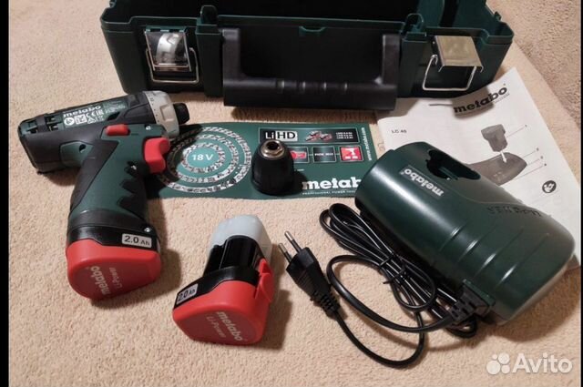 Шуруповёрт Metabo PowerMaxx BS - не включается - ремонт. - YouTube