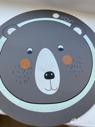 Силиконовый коврик детский