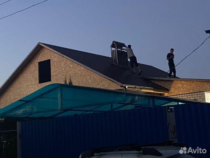Крыша кровельные работы