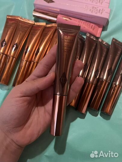 Charlotte tilbury контуринг, хайлайтер