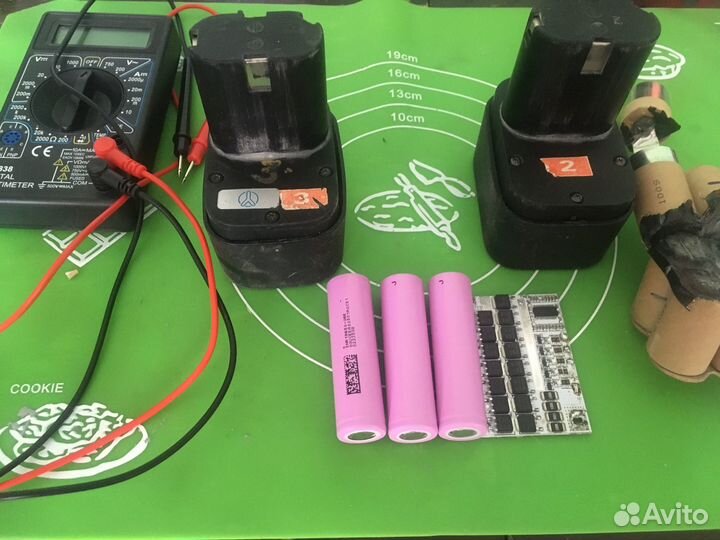 Ремонт аккумуляторов для шуруповерта