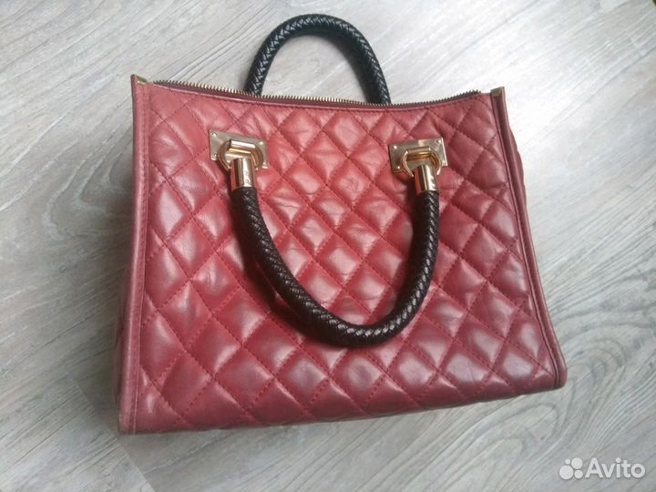 Сумка кожаная