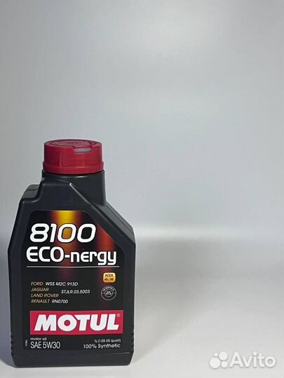 Моторное масло motul 8100 ECO-nergy 5W30 5L