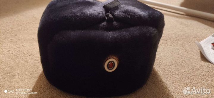 Мужская шапка полиция