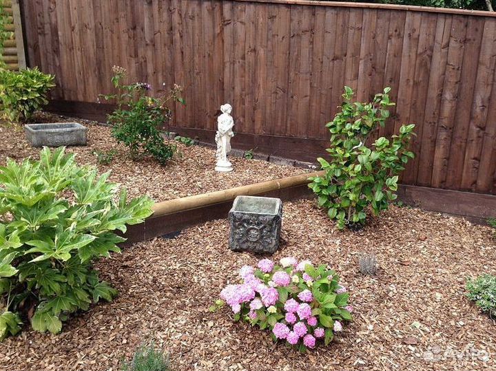 Кора лиственницы в мешках