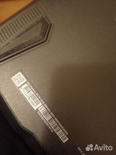 Игровой ноутбук msi katana