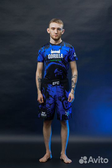 Комплект(футболка и шорты) Gorilla Blue