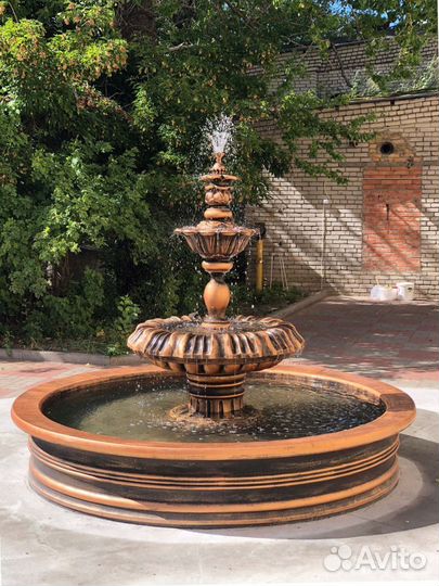 Фонтан садовый для дачи