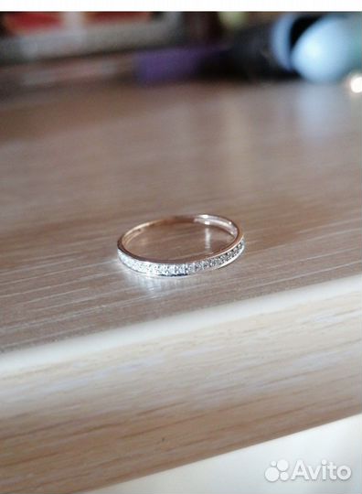 Золотое кольцо 585 пробы с бриллиантом