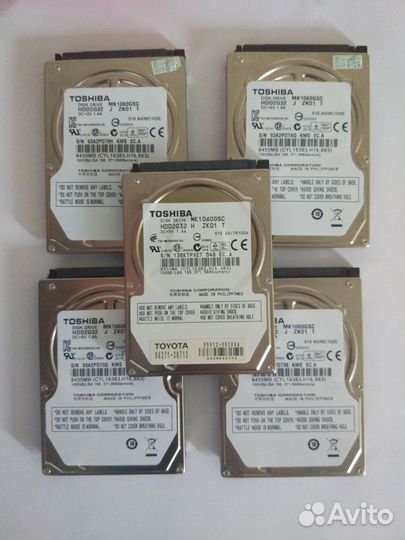 HDD с новыми картами навигации Toyota / Lexus Gen7