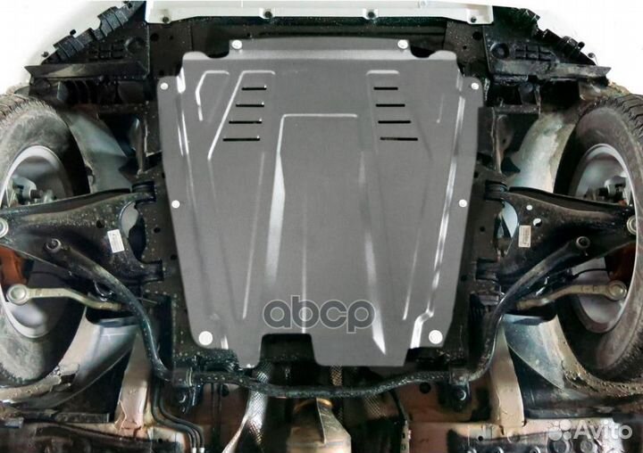 Rival) Защита картера и кпп LADA Largus (Алюм