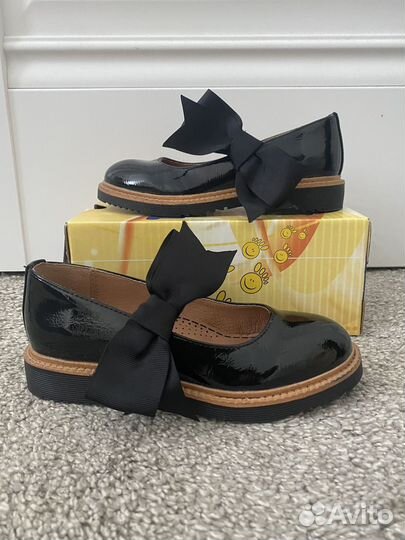 Туфли для девочки с бантом Betsy 32 р-р