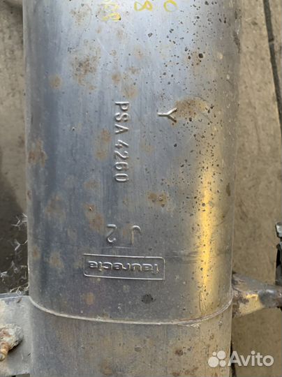 Глушитель и резонатор Peugeot 408