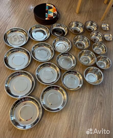 Набор посуды для пикника 22+1