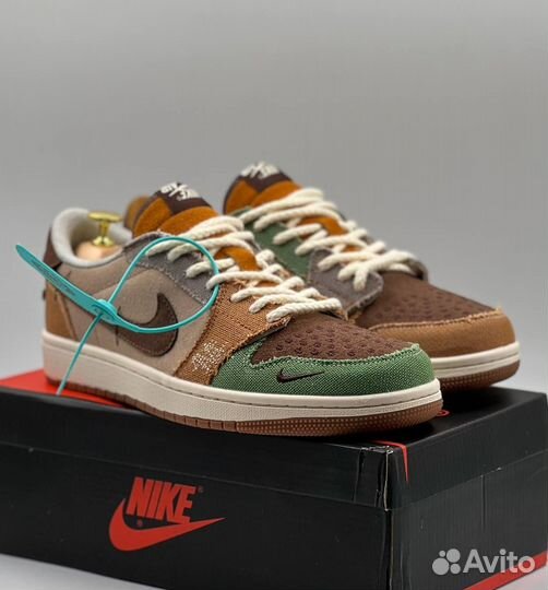 Кроссовки мужские nike air jordan 1 Low Voodoo