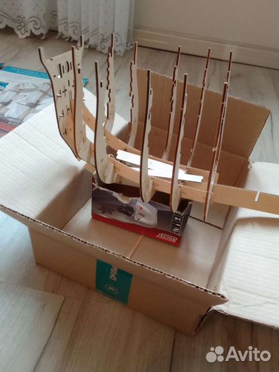 Сборный парусник 18века. deagostini