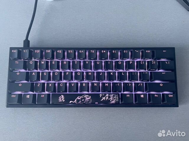 Механическая клавиатура Ducky one 2 mini Blackout