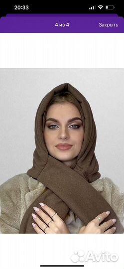 Капор женский