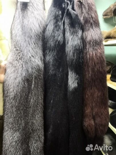 Меховые шкурки, новые