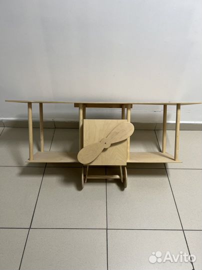 Самолет детский из дерева