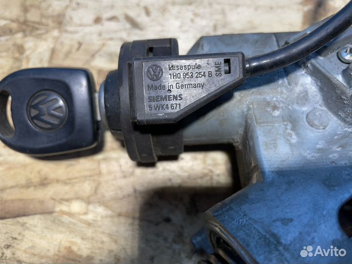 Замок зажигания golf 3