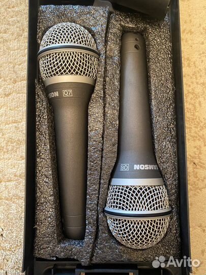 Вокальный микрофон Samson Q7, Q8 - новые