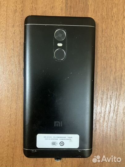 Xiaomi Redmi Note 4X, 3/16 ГБ