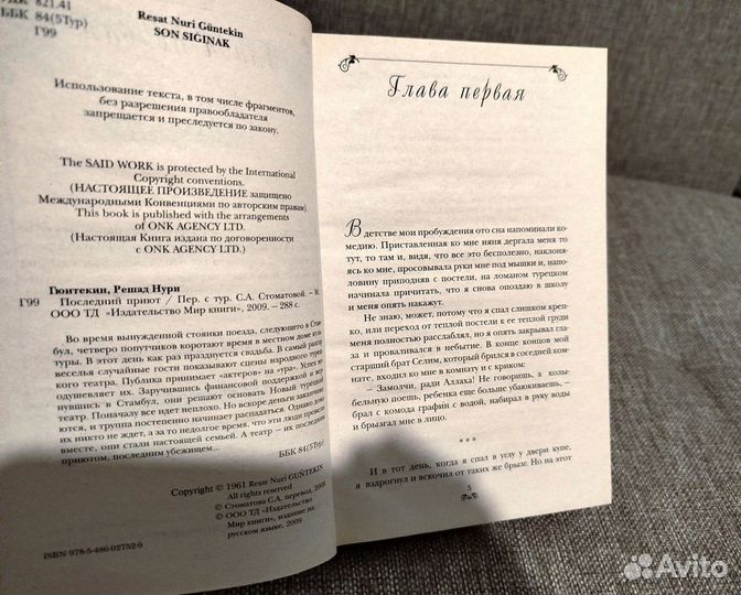 Решат Нури гюнтекин. Последний приют