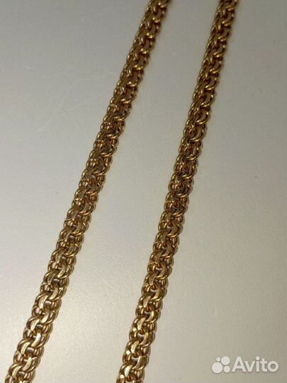 Золотая цепь. 56 см. Арт.16