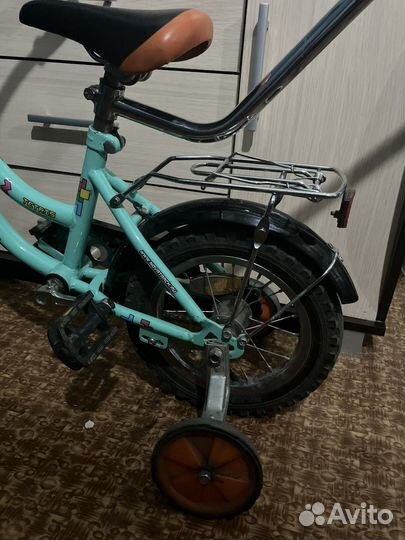 Детский велосипед бу,4 -колесный