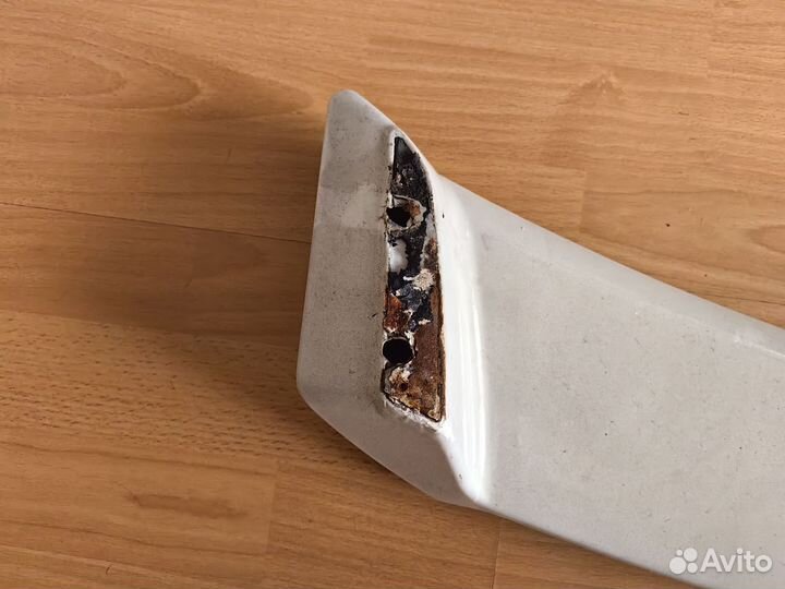 Спойлер skoda octavia a5 rs белый