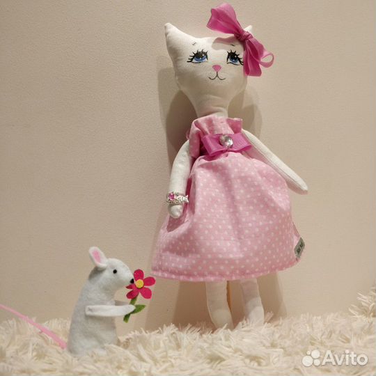 Мягкая игрушка. Кошечка