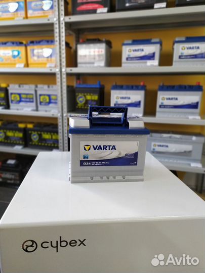 Аккумулятор 60Ah Varta 540A D24 премиум класса