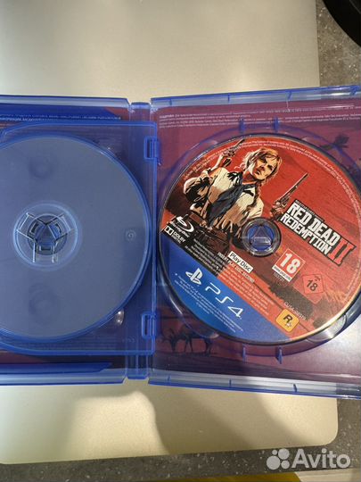 Red Dead Redemption 2 ps4 диск