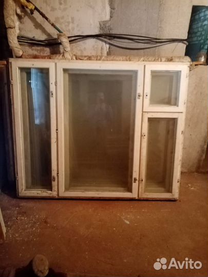 Продам окна деревянные б/у