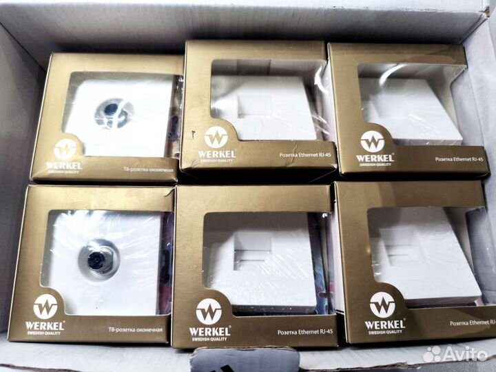 Розетки и выключатели werkel