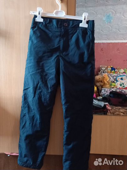 Брюки зимние для мальчика 128 размер