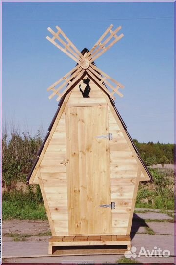 Уличный туалет прямоугольник SHI