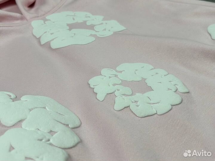 Худи Denim Tears розовая в наличии