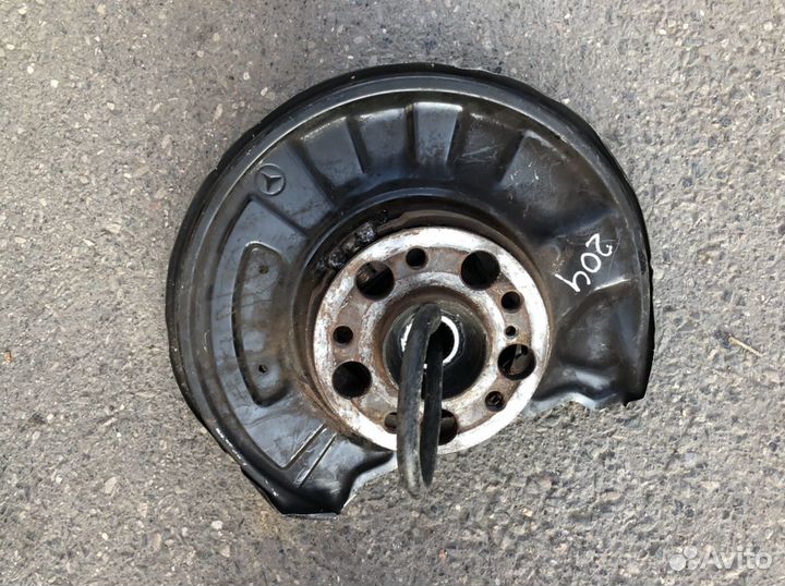 Цапфа задний левый Мерседес С204 w204 Кузов