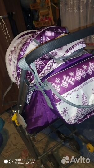 Коляска санки